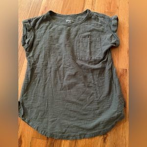 Womens Olive Green Tee